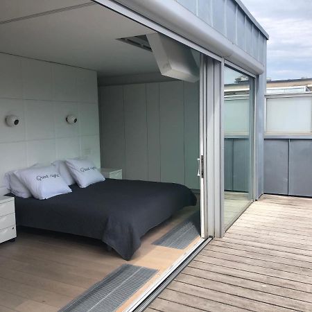 Penthouse Sea-Loft Blankenberge, Uniek Zeezicht, Luxeloft Met 40M2 Terras! Daire Dış mekan fotoğraf