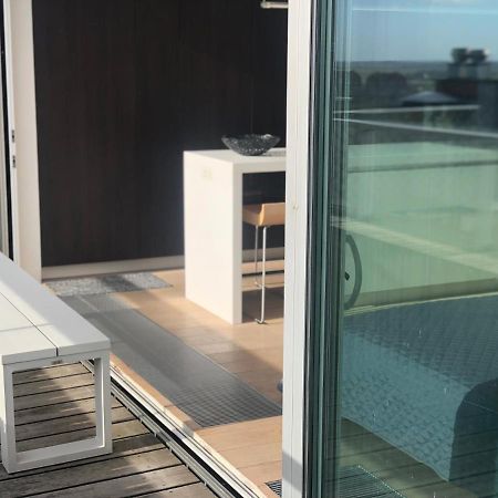 Penthouse Sea-Loft Blankenberge, Uniek Zeezicht, Luxeloft Met 40M2 Terras! Daire Dış mekan fotoğraf