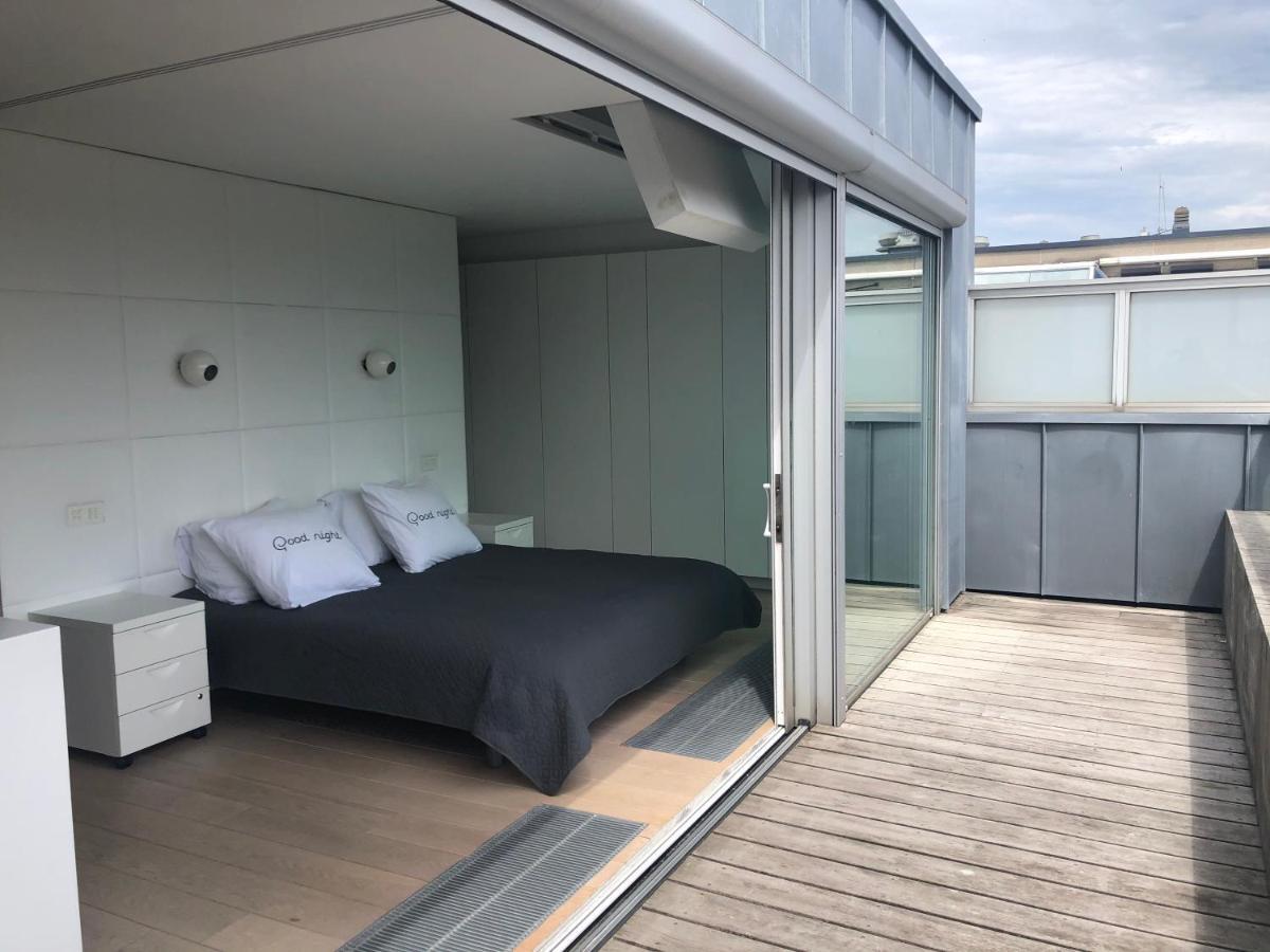 Penthouse Sea-Loft Blankenberge, Uniek Zeezicht, Luxeloft Met 40M2 Terras! Daire Dış mekan fotoğraf
