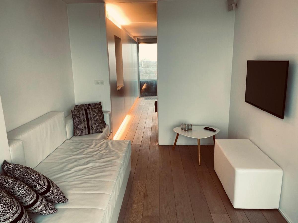 Penthouse Sea-Loft Blankenberge, Uniek Zeezicht, Luxeloft Met 40M2 Terras! Daire Dış mekan fotoğraf