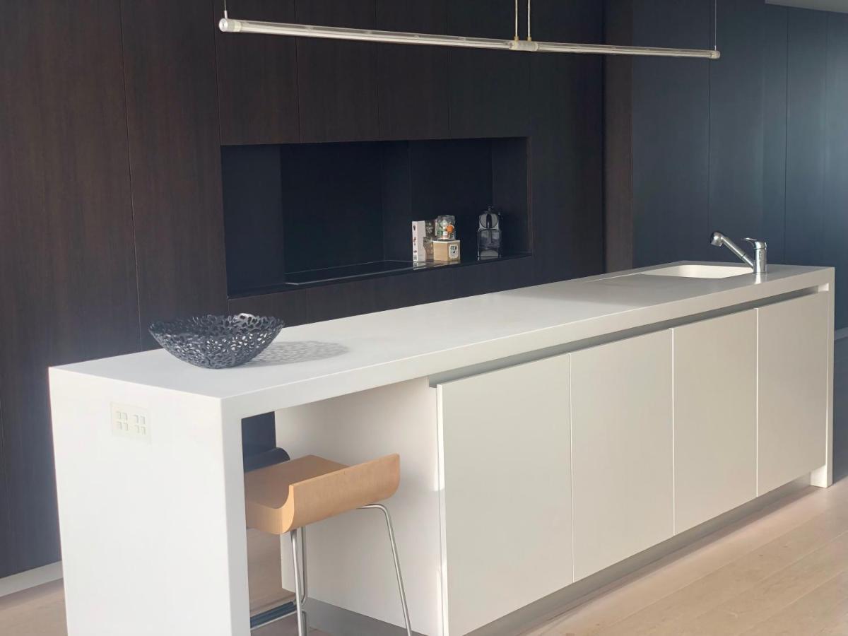 Penthouse Sea-Loft Blankenberge, Uniek Zeezicht, Luxeloft Met 40M2 Terras! Daire Dış mekan fotoğraf