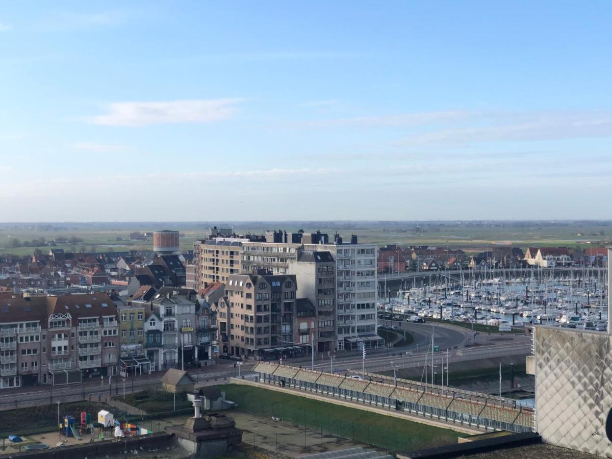 Penthouse Sea-Loft Blankenberge, Uniek Zeezicht, Luxeloft Met 40M2 Terras! Daire Dış mekan fotoğraf